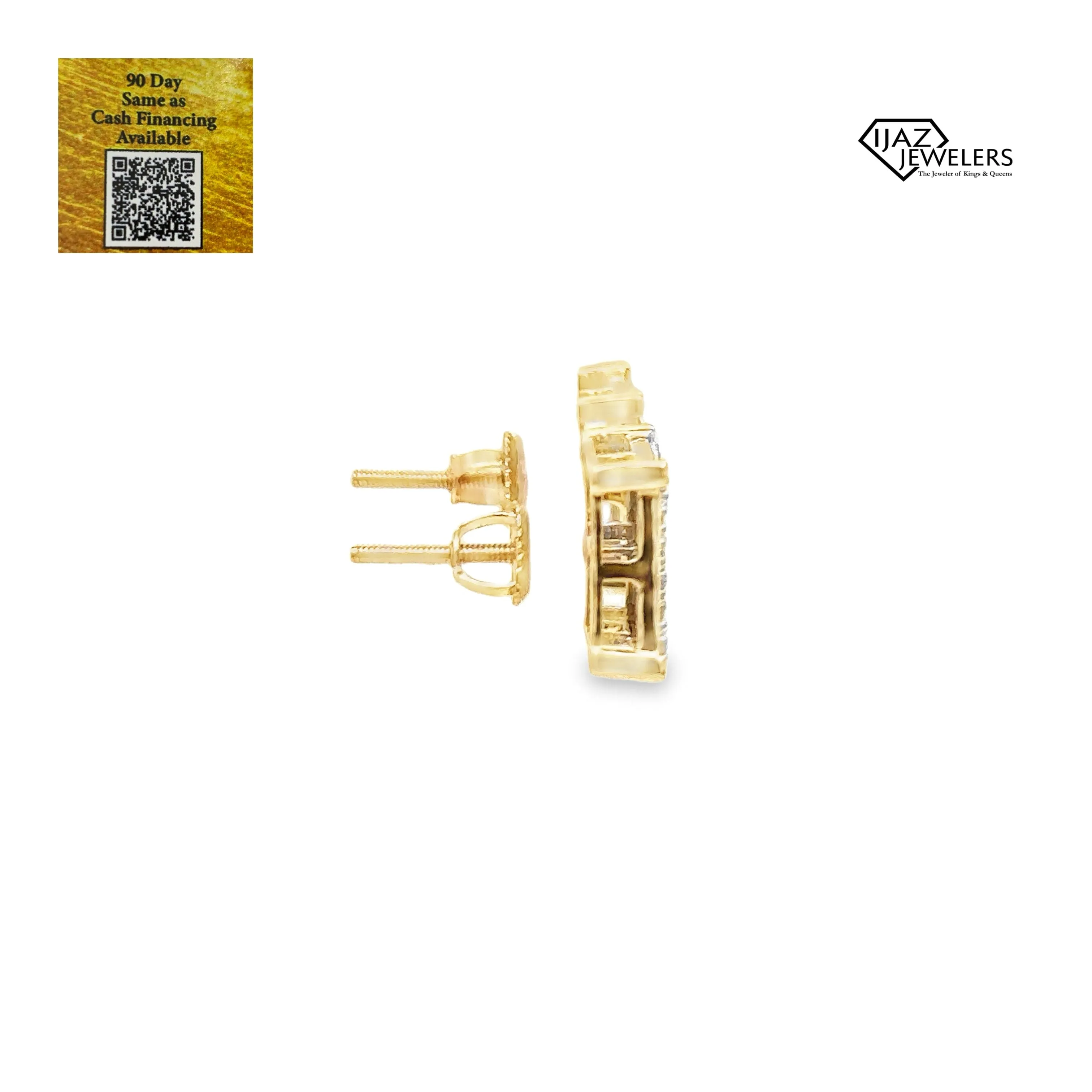 10K Gold 0.30 CTW Diamond Earrings