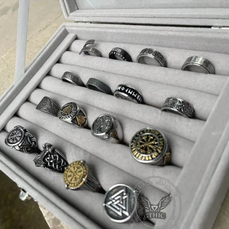 16 Viking Rings Set