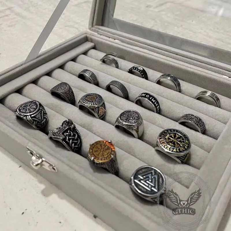 16 Viking Rings Set