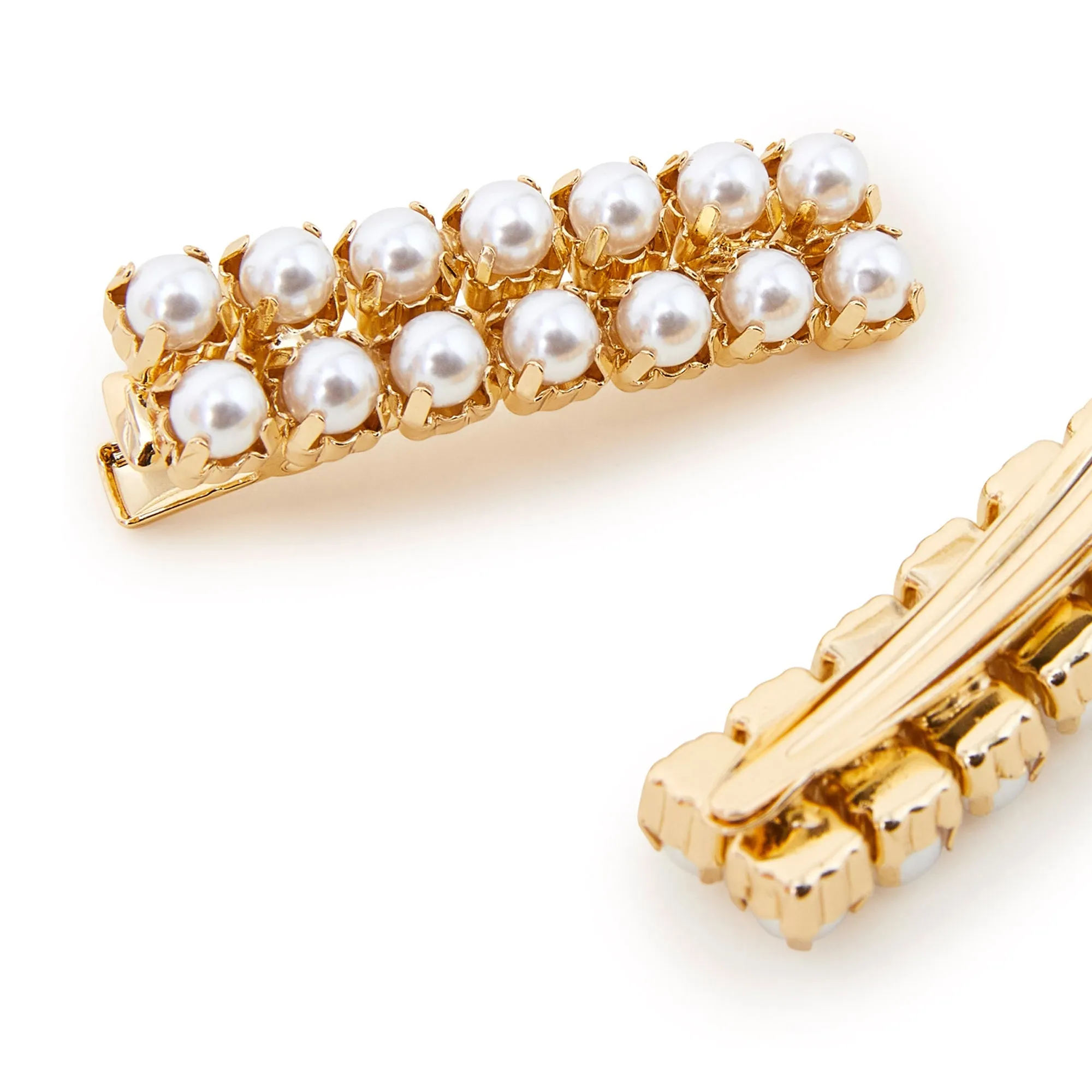 Accessorize London Pearl Hair Clips Set Of Two