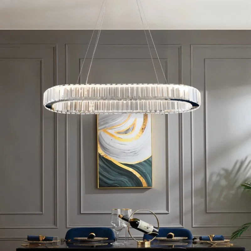 Almuealaq Oval Rings Chandelier