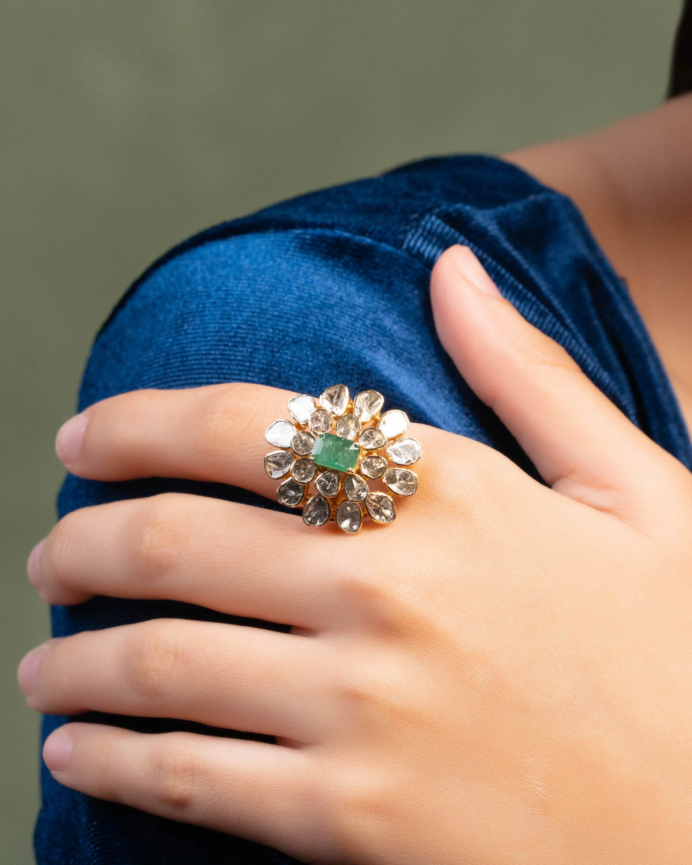 Amia Polki Rings