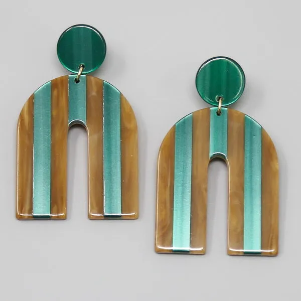 Arch Resin Earrings