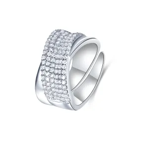 Cross Wide Ring Promise Ring