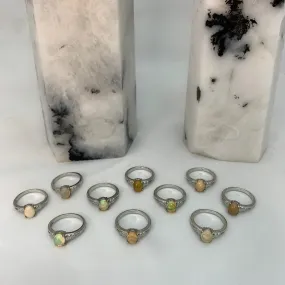 Ethiopian Opal Rings