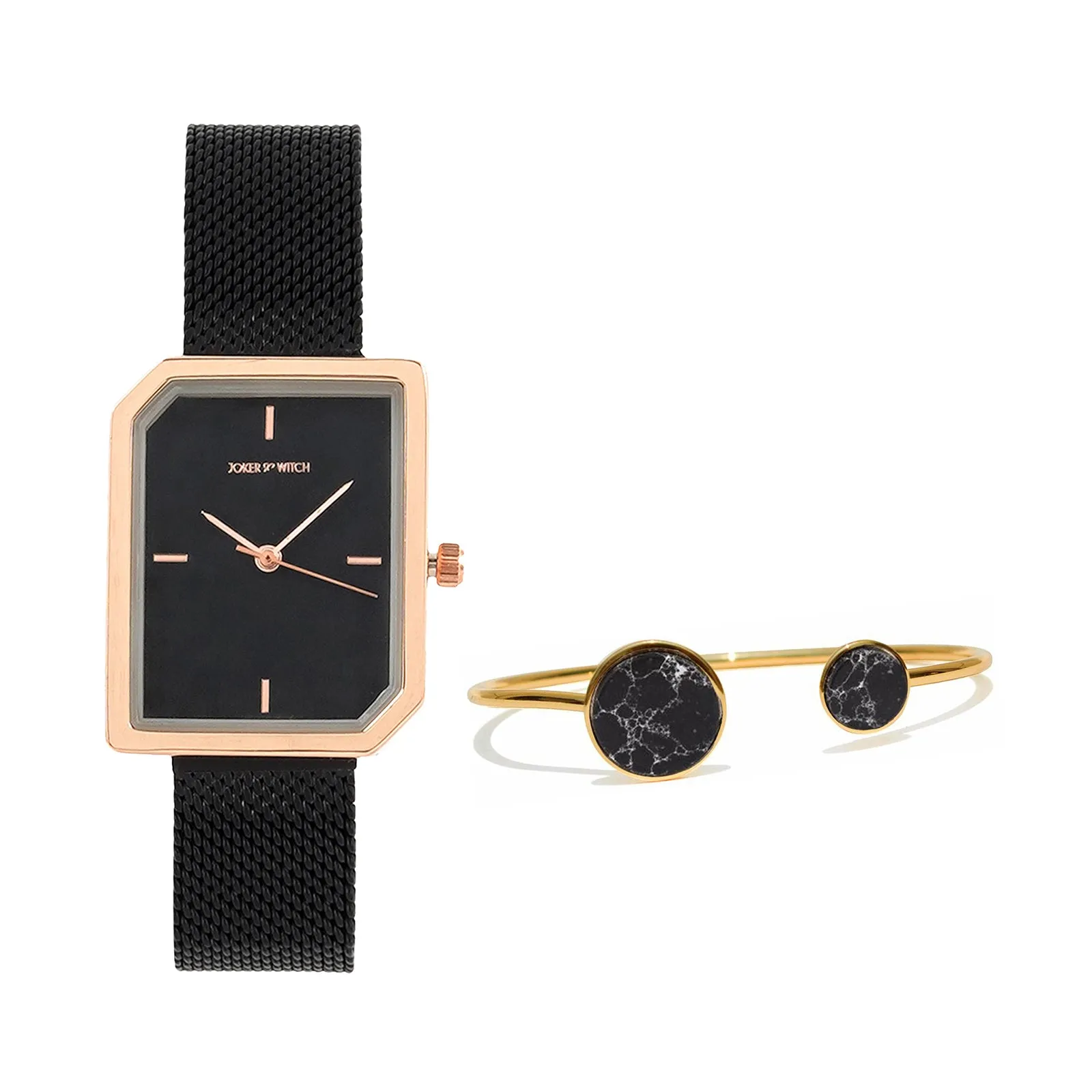 Evangeline Watch Bracelet Stack