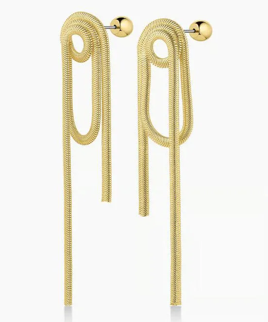 Gorjana Venice Loop Earrings - Gold