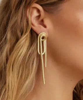 Gorjana Venice Loop Earrings - Gold