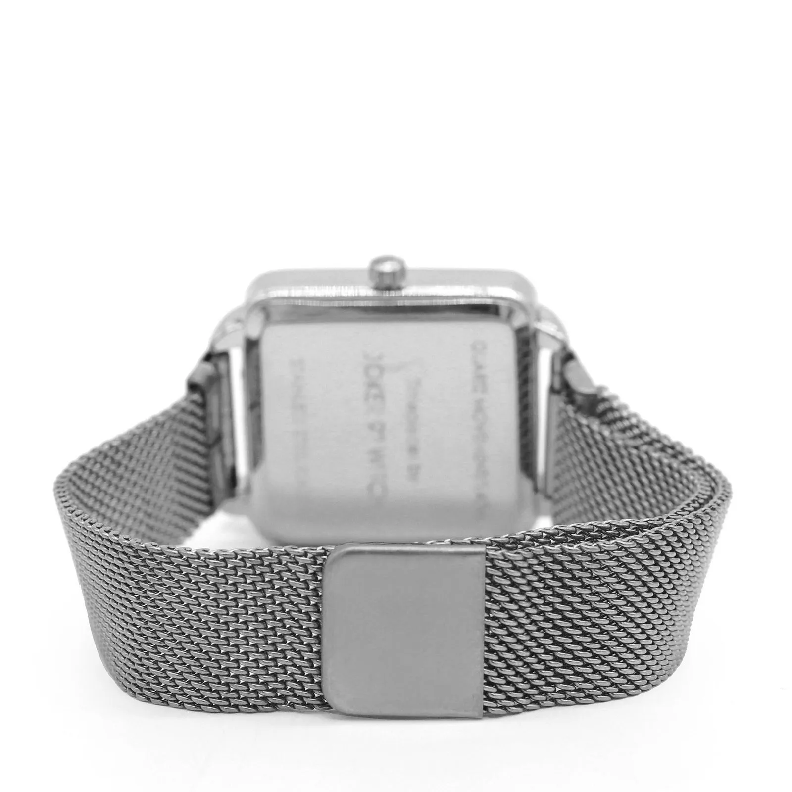 Gratitude Silver Watch Bracelet Stack