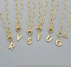 Initial Chain Necklace