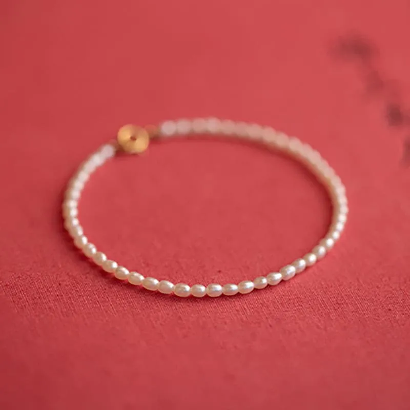 Ladies Pearl Bracelet