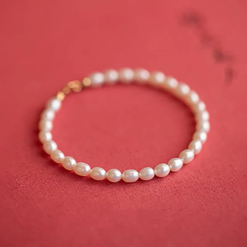 Ladies Pearl Bracelet