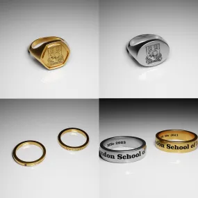 LSE Gold/Silver Rings