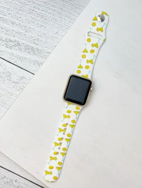 Margarita Printed Silicone Smart Watch Band - S/M