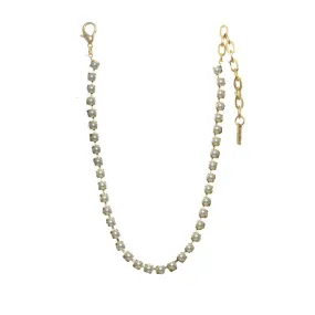 Metallic Gold Single Strand Pearls | Raelyn