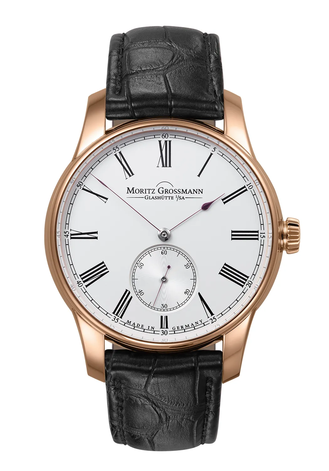 Moritz Grossmann Hamatic Rose Gold Opaline Dial