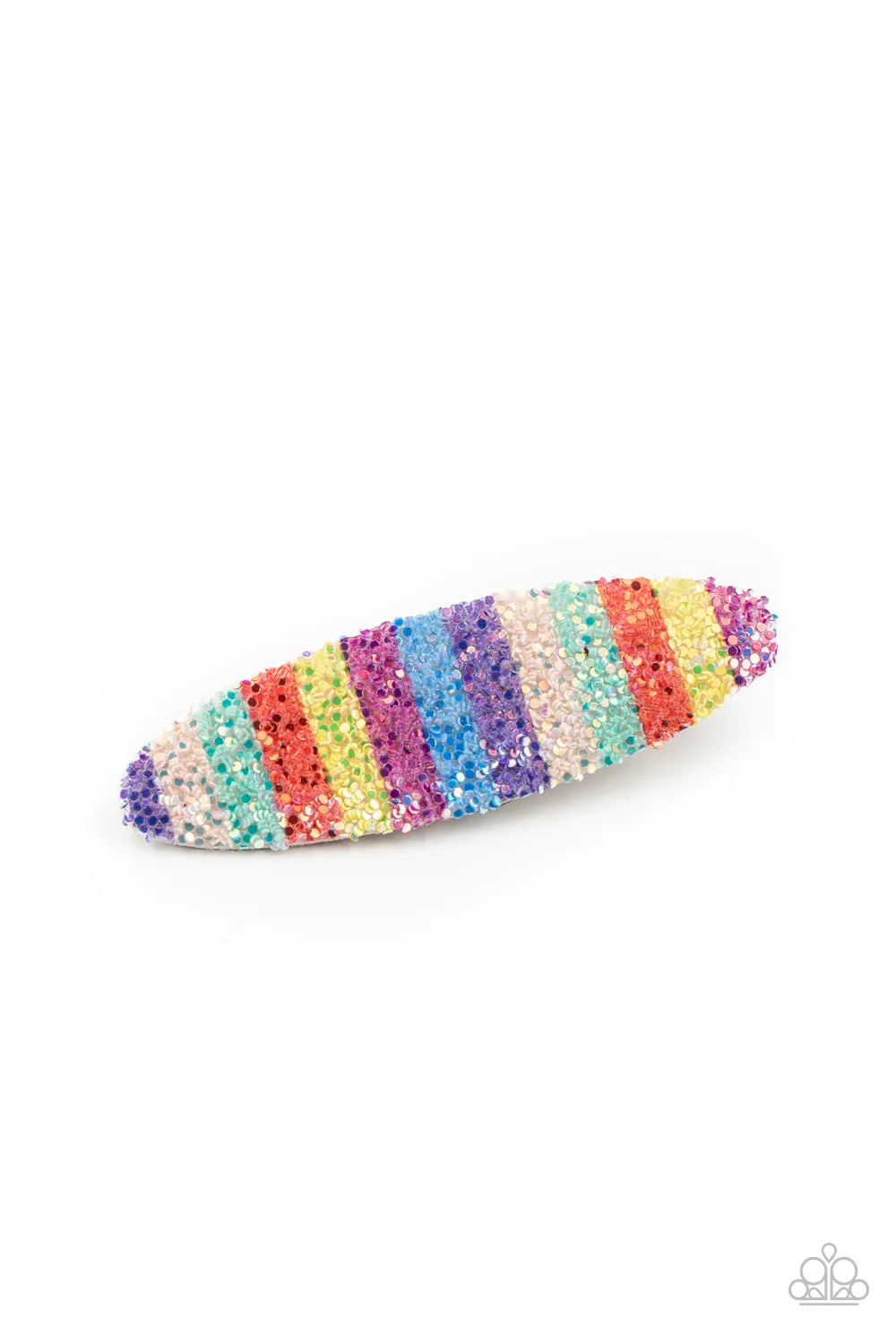 My Favorite Color is Rainbow - Multi Hair Clip