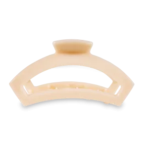 Open Almond Beige Large Hair Clip