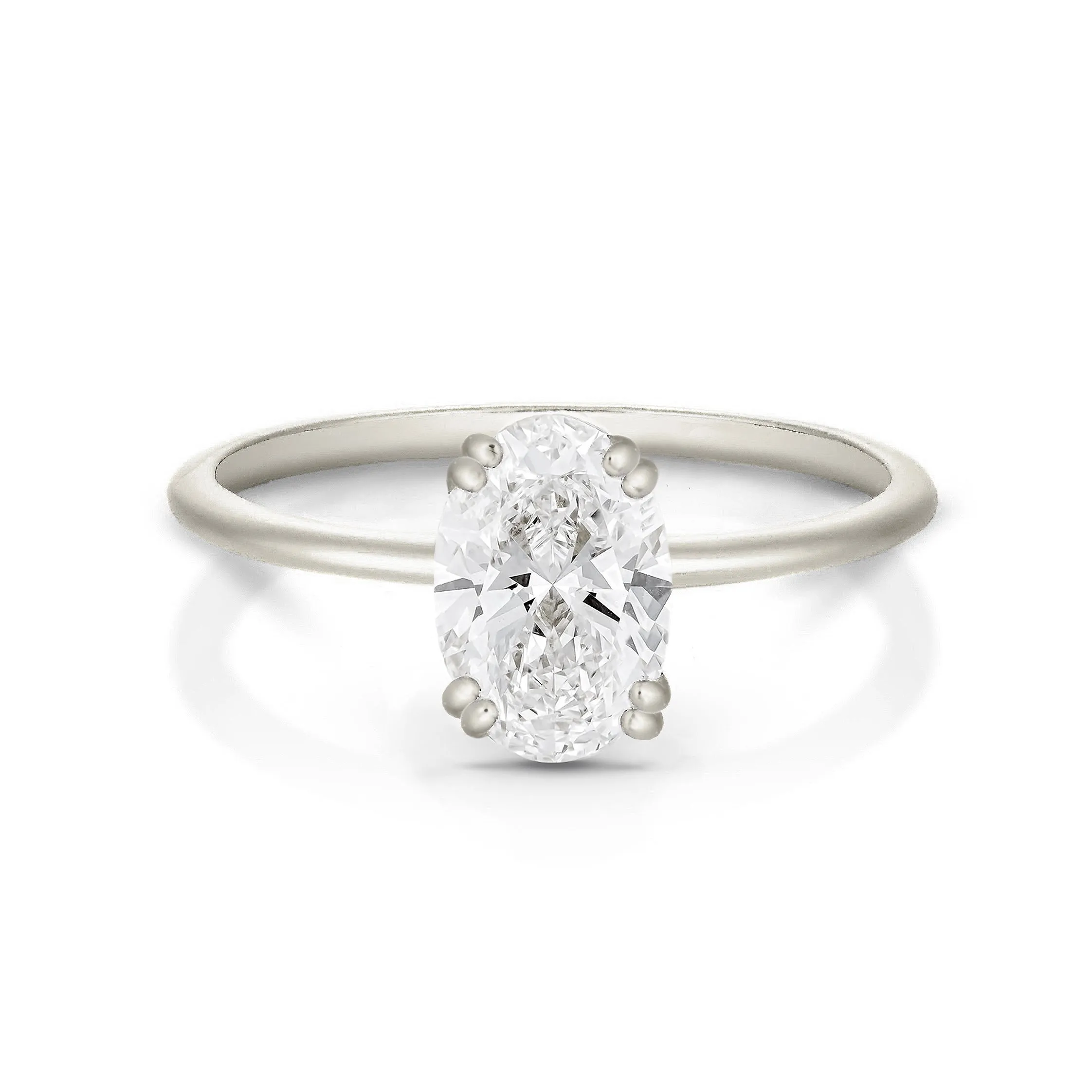 Oval Solitaire | diamond