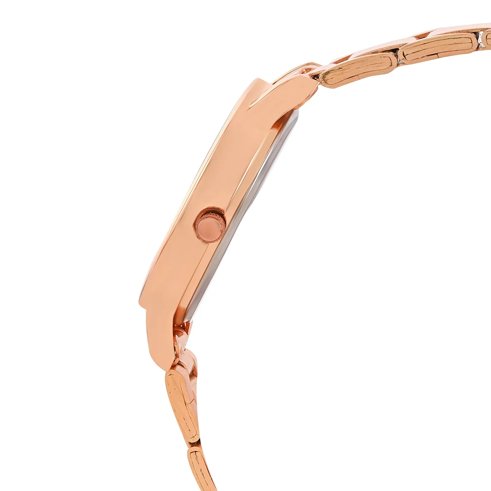 Playdate Rose Gold Watch Bracelet Stack