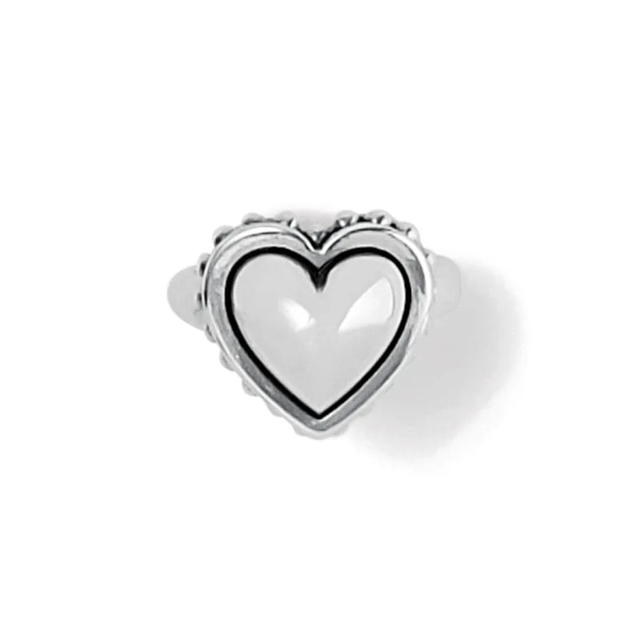 Pretty Tough Bold Heart Ring