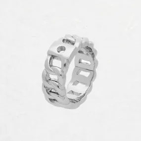 Qudo Interchangeable Silver Liberi Ring