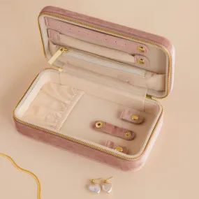 Rectangle Velvet Jewelry Case