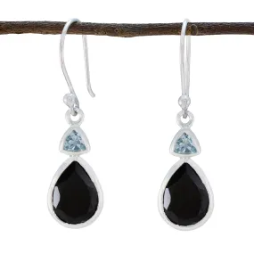 Riyo Arresting Sterling Silver Earring For Wife Multi Earring Bezel Setting Multi Earring Dangle Earring