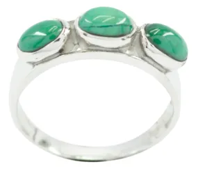 Riyo Delicate Gems Turquoise Solid Silver Rings Pre Owned Jewelry