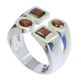 Riyo Dollish Gemstones Garnet 925 Sterling Silver Rings Dog Jewelry