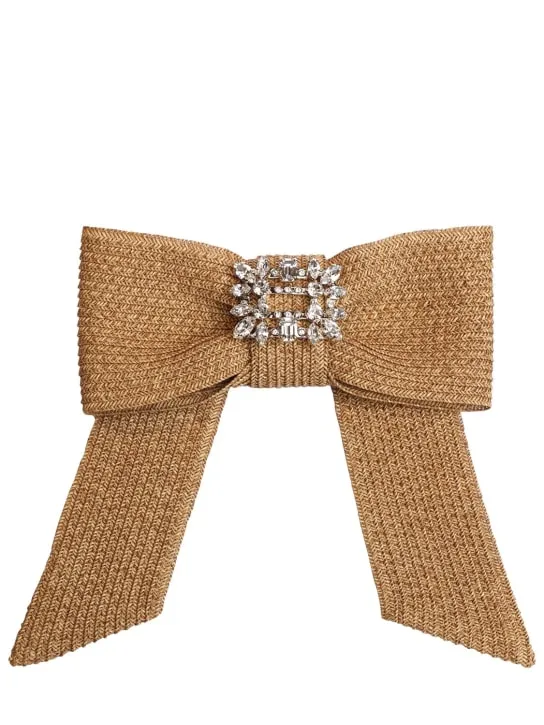 Roger Vivier   RV Broche bow hair clip 