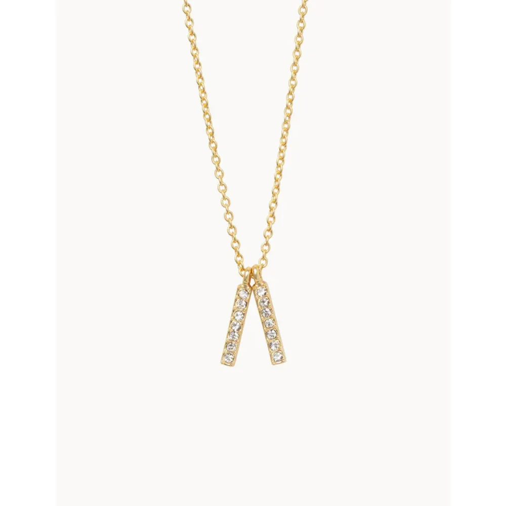 Sea La Vie Necklace - Lean On Me/Double Bars