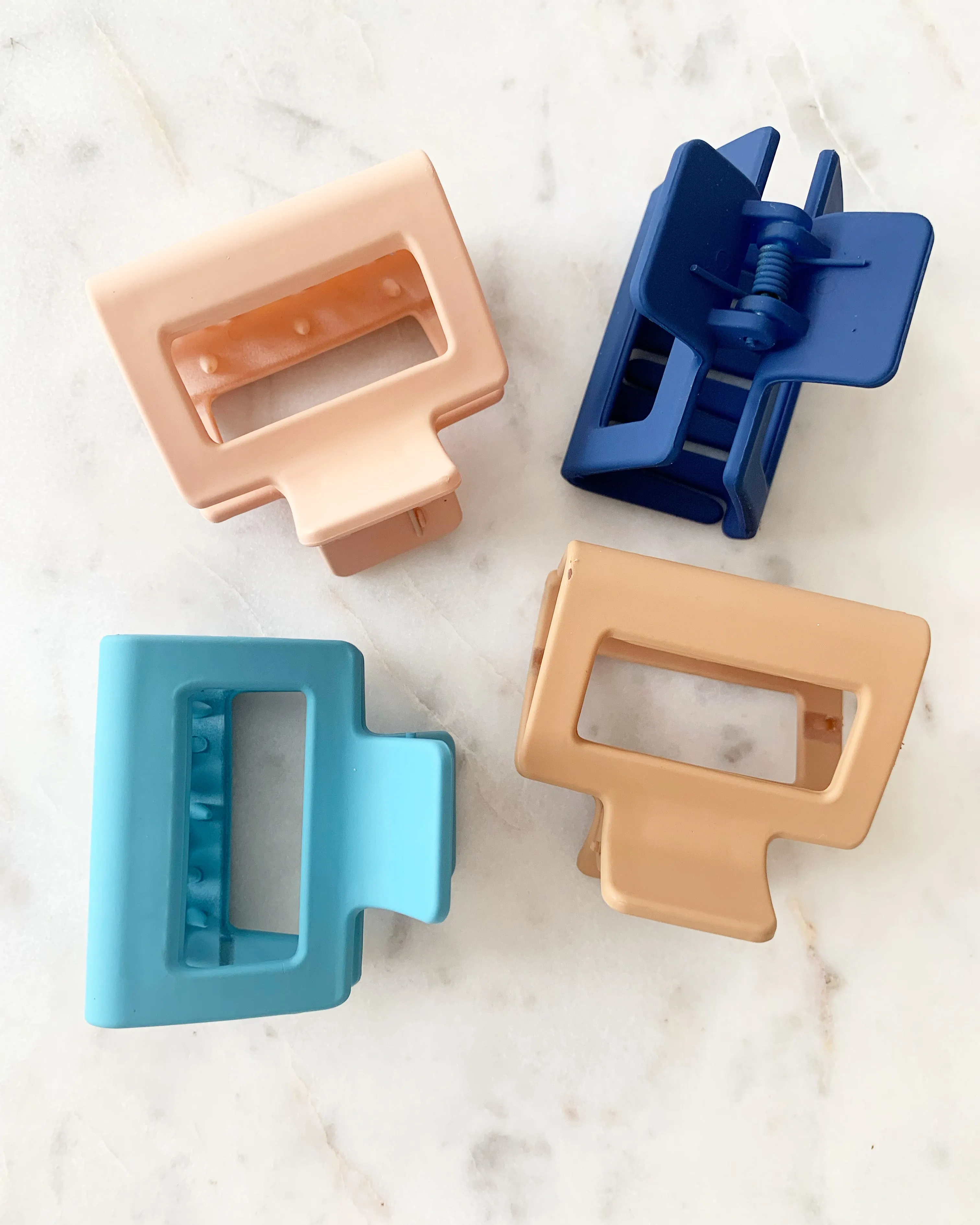 Square Claw Hair Clip (7 Colors)