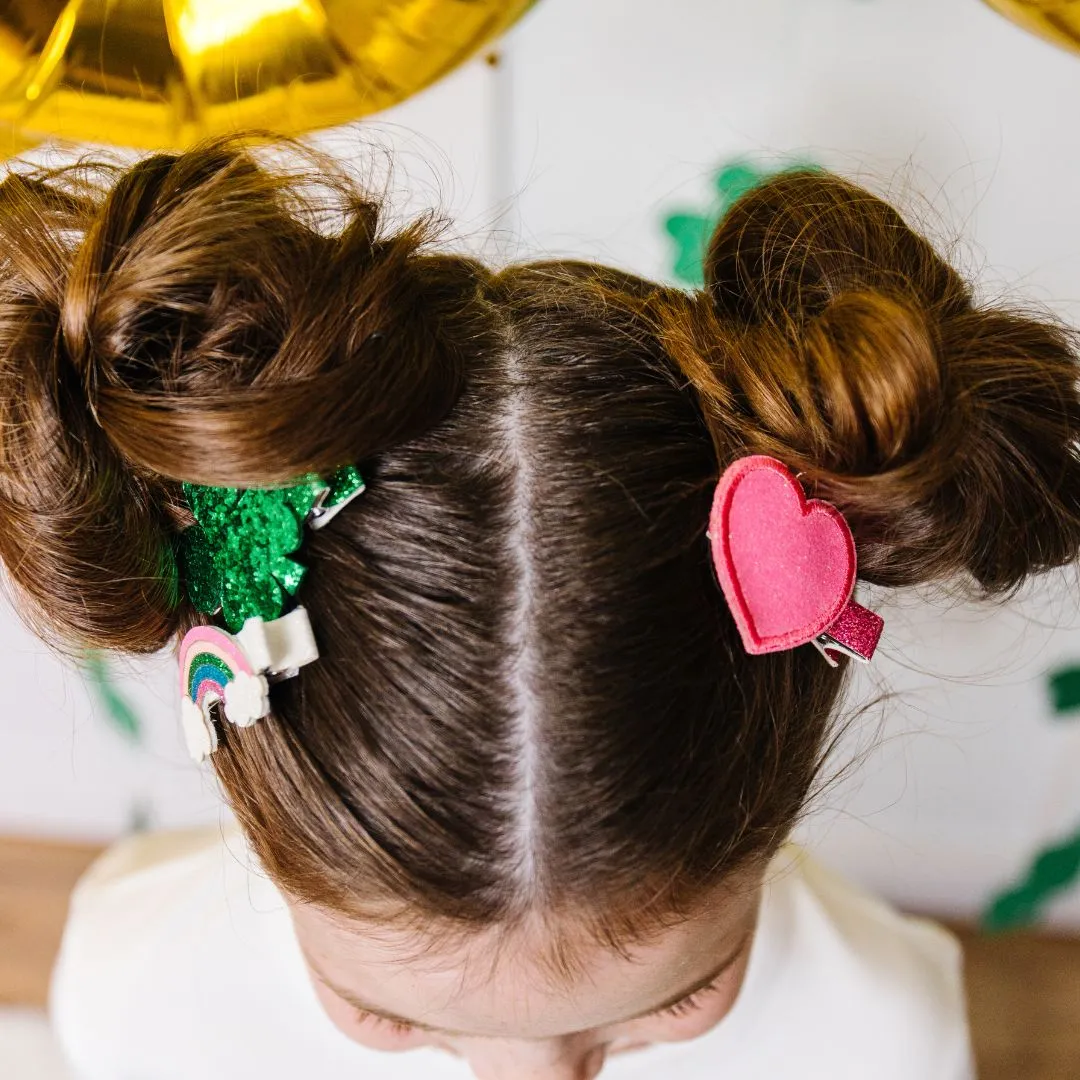 Sweet Wink St Patrick's Day Hair Clip Set