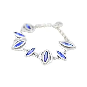 TRA-LA-RA BLUE NAVETT BRACELET