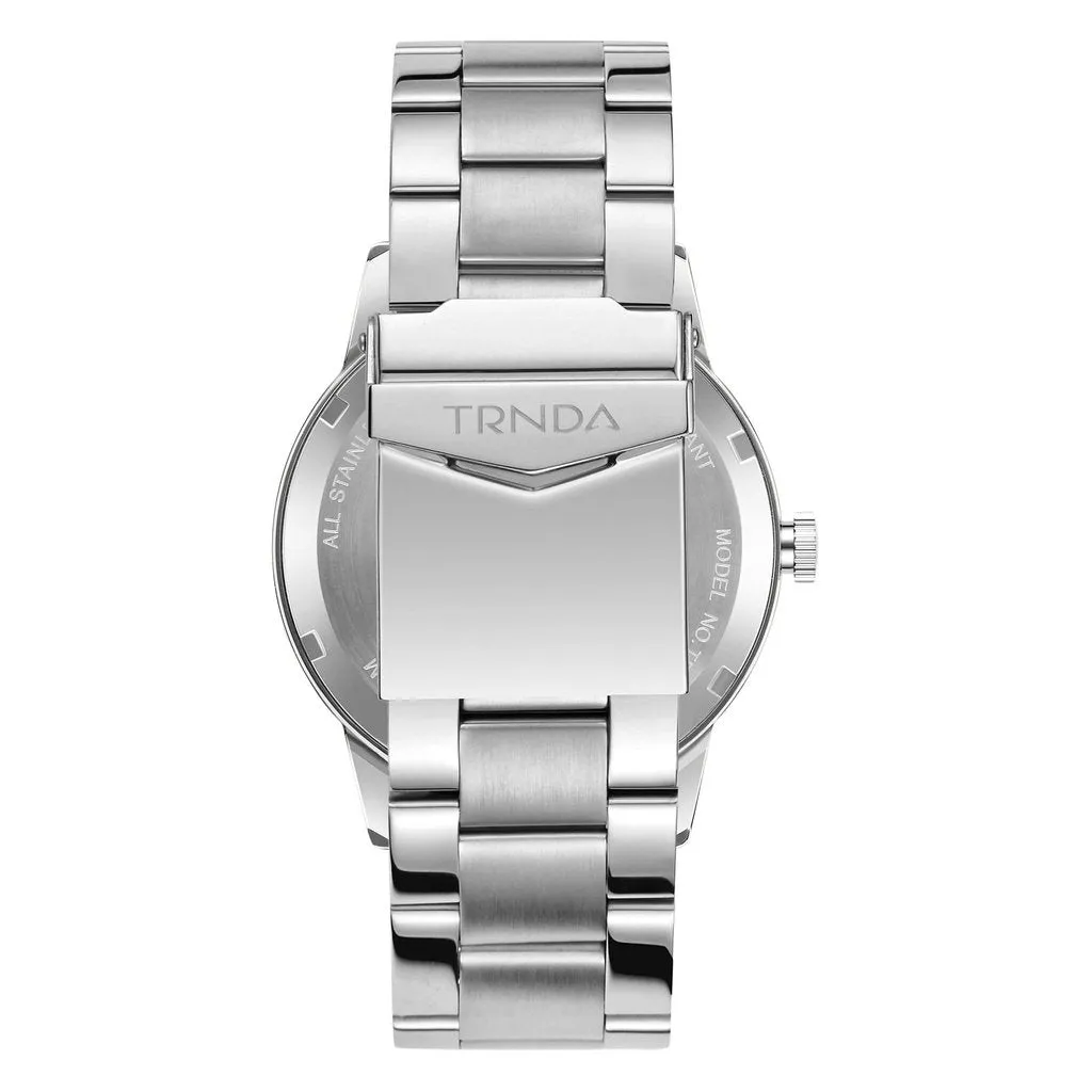 Trnda Stainless Steel Men's Watch TR002G5S1-B13S