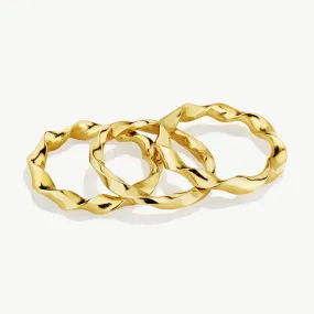 Twist Infinity Stacking Rings