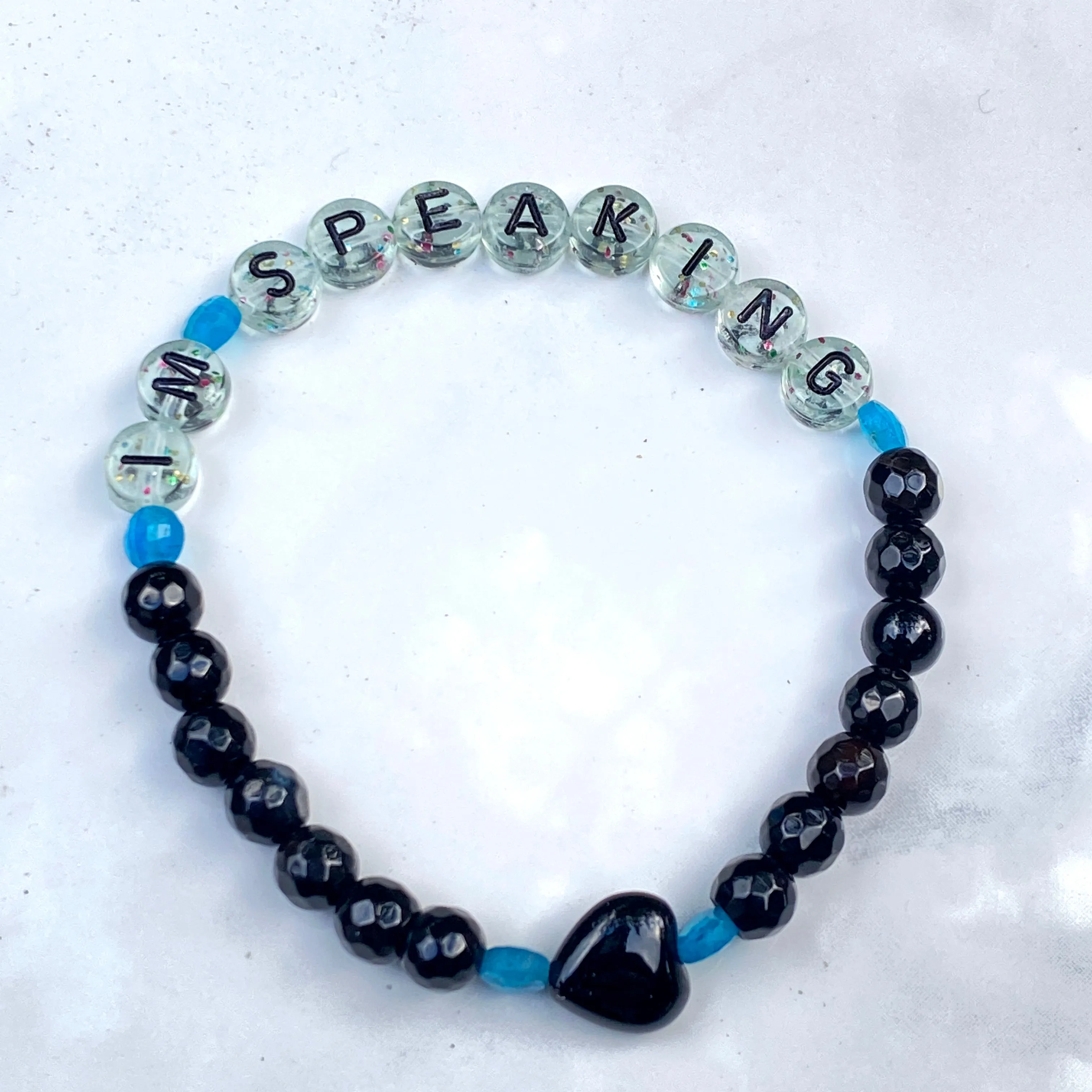 Women's I'M SPEAKING Gemstone Bracelets